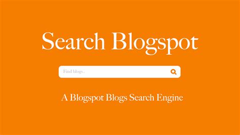Search Blogspot Sites.